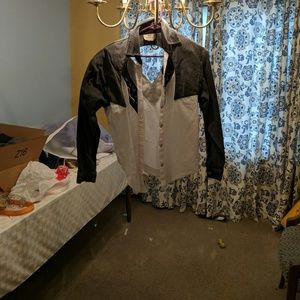 Texas longhorn ranch show shirt